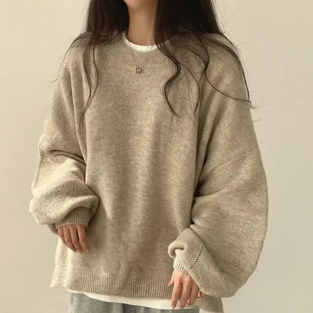 Koreański sweter na jesień i zimę