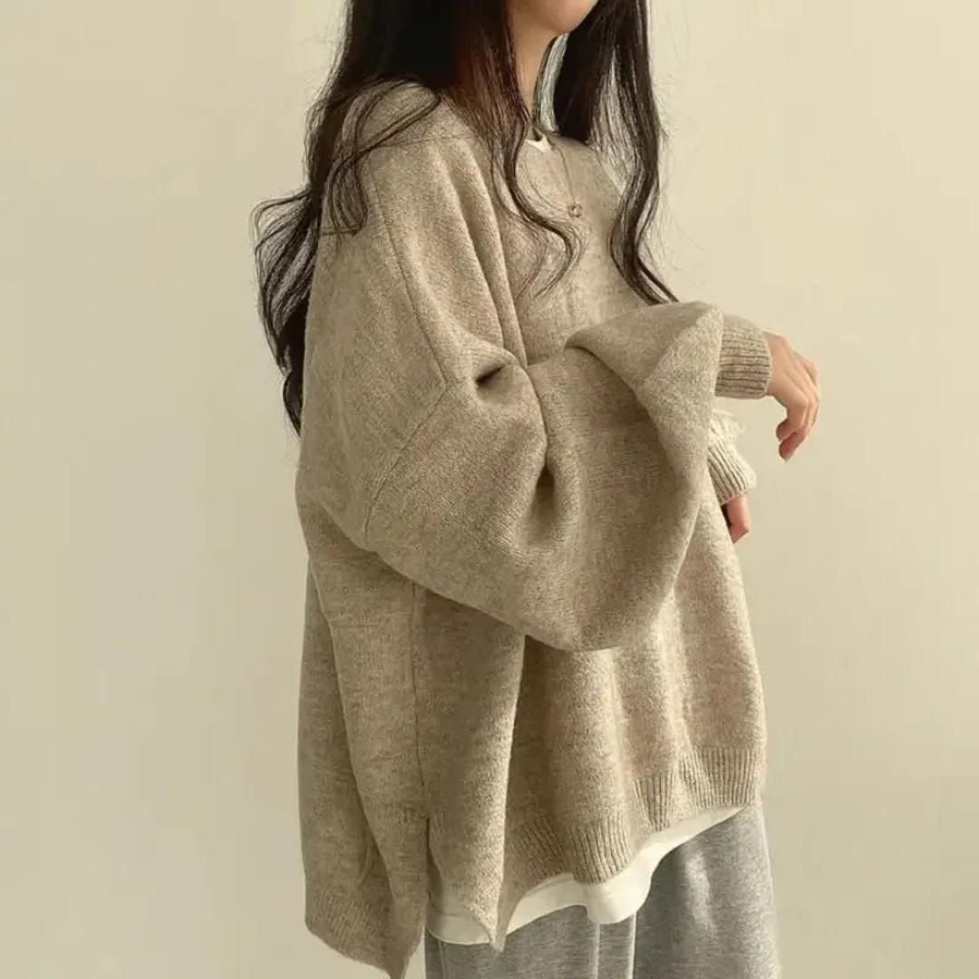 Koreański sweter na jesień i zimę