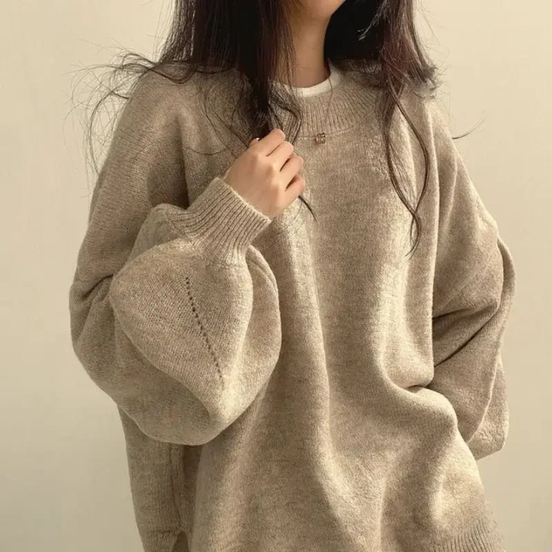 Koreański sweter na jesień i zimę