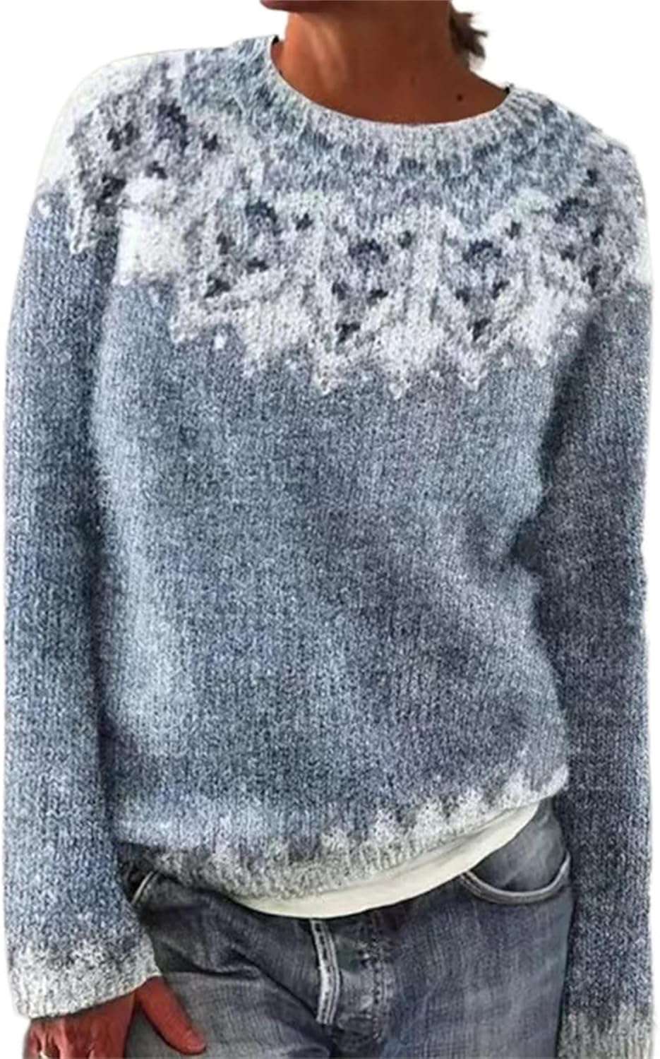 Luźny Sweter